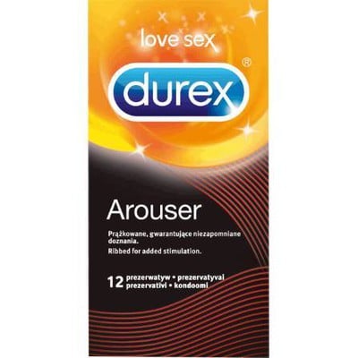 DUREX Προφυλακτικά Arouser 12 Τεμάχια