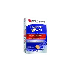 Forte Pharma Taurine Power Συμπλήρωμα Διατροφής Για Άμεση Τόνωση & Ενδυνάμωση 30 αναβράζοντα δισκία