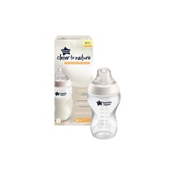 Tommee Tippee Closer To Nature Μπιμπερό Μέτριας Ροής 3m+ 340ml 