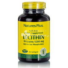 Natures Plus LECITHIN 1200mg - Αδυνάτισμα, 90caps