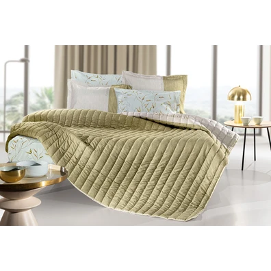 Κουβερλί Fleria Olive 220x240 guy Laroche  100% Mi