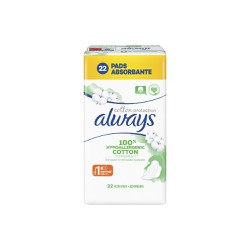 Always Cotton Protection Sanitary Towels Size.1 22 τεμάχια