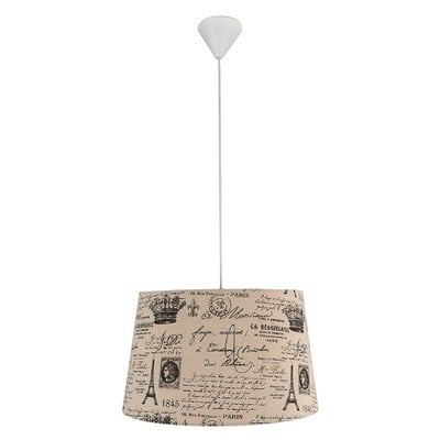 Pendant Light Hat Newspapper Φ40 Ε27