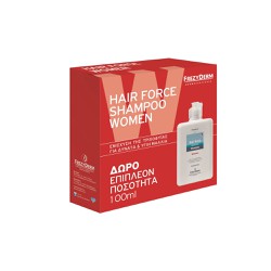 Frezyderm Hair Force Shampoo Women 200ml Promo Pack +100ml ΔΩΡΟ