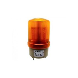 Φάρος Περιστροφικός με Buzzer LED 230V Πορτοκαλί 0