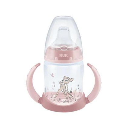 *NUK Learner Bottle F.C.PP Sil (6-18m) 150ml Disney Bambi Ροζ