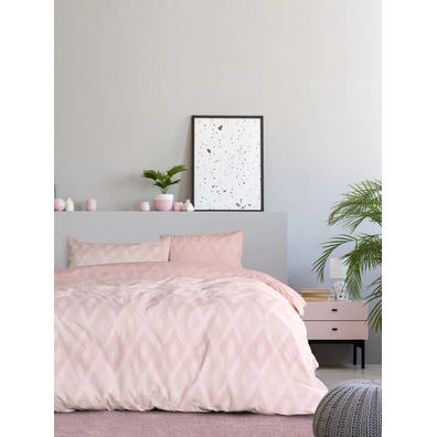 Κουβερλί Υπέρδιπλο - Rombus Pink Kocoon Home 220x2
