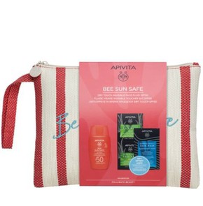 Apivita Bee Sun Safe Dry Touch Face Fluid-Λεπτόρευ