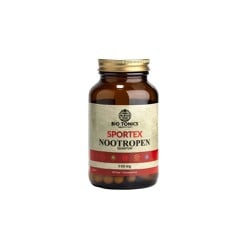 Bio Tonics Sportex Nootropen 500mg Συμπλήρωμα Διατροφής Για Την Ενίσχυσή Της Μνήμης & Της Καλής Λειτουργίας Του Εγκεφάλου 60 κάψουλες