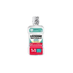 Listerine Promo (1+1 Δώρο) Naturals Enamel Protect Στοματικό Διάλυμα Με Ήπια Γεύση 2x500ml