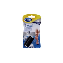 Scholl Velvet Smooth with Diamond Crystals 2 spares