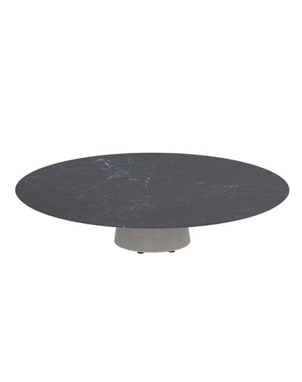 CONIX LOW LOUNGE TABLE WITH CERAMIC TOP D160xH35cm