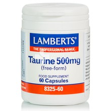 Lamberts TAURINE 500 mg, 60 caps (8325-60)