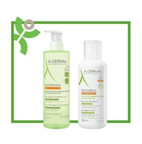 ADerma Exomega Control Gel Lavant 2 en 1 Baby, 500