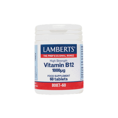 LAMBERTS Vitamin B12 1000μg  60tabs