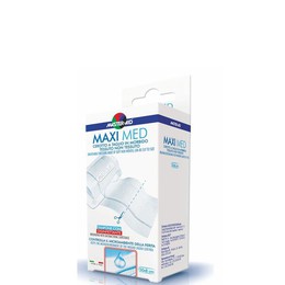 Master Aid Maxi Med 50 x 6cm - Λευκό Αυτοκόλλητο ρολό συνεχούς γάζας, 1τμχ.
