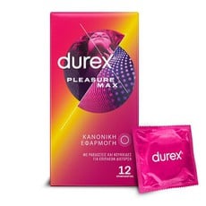 Durex Pleasure Max Προφυλακτικά Με Κουκιδες και Ρα