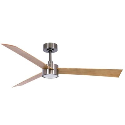 Ceiling Fan Climate IV 132cm 1 Light Nickel Lucci 