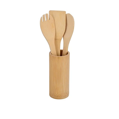 Estia Εργαλεια Μαγειρικης Bamboo Essentials με Θηκ