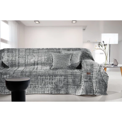 Ριχτάρι Καναπέ Melbourne Silver (Τριθέσιος) 180x30