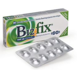 Uni-Pharma Vitamin B12 Fix 1000mg 30tabs