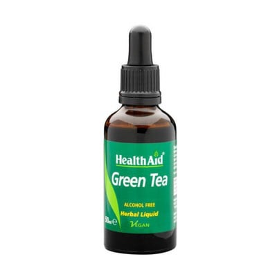 Health Aid Green Tea Liquid Πράσινο Τσάι σε Υγρή Μ
