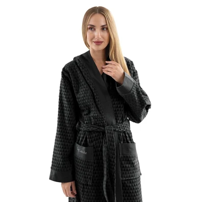 Μπουρνούζι Tokyo Black Medium guy Laroche  100% Co