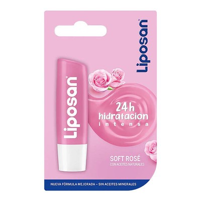 LIPOSAN Soft Rose 24h Hydration Moisturizing Lip Stick With Rose Extract 4.8g
