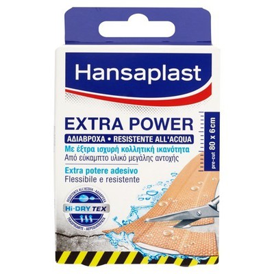 Hansaplast Extra Power Με Έξτρα Κολλητική Ικανότητα 8strips