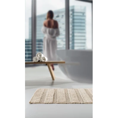 Πατάκι Μπάνιου Rocco Natural 70x120 guy Laroche Na