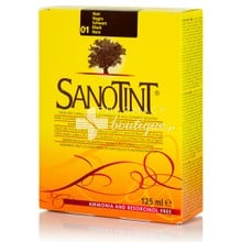 Sanotint Hair Color - 01 Black, 125ml