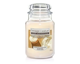 Yankee Candle Home Inspiration Αρωματικό κερί σε γυάλινο δοχείο Vanilla Frosting 538gr
