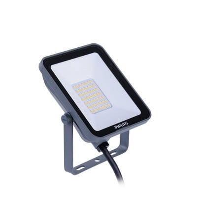 Led Floodlight 20W 4000K 2100Lm Ip65 Grey
