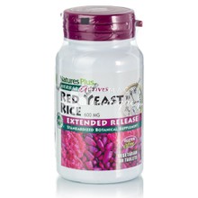 Natures Plus Red Yeast Rice 600mg Extended Release - Μαγιά Κόκκινου Ρυζιού, 30 tabs 