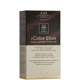 Apivita My Color Elixir 5.65 Βαφή Μαλλιών Καστανό Ανοιχτό Κόκκινο Μαονί