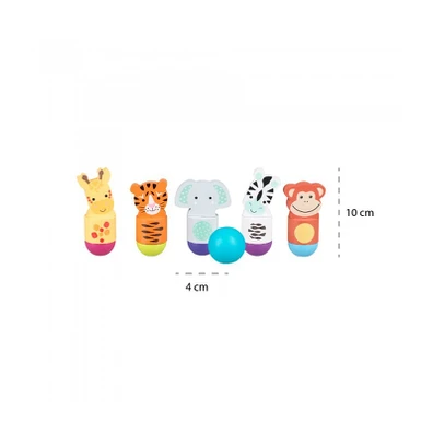 Μπόουλινγκ Jungle Animals Orange Tree Toys