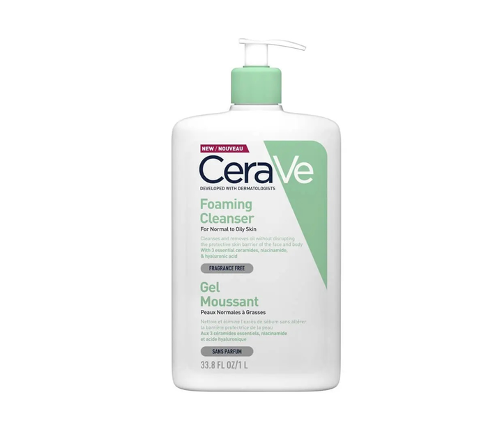 CERAVE FOAMING CLEANSER (NORMAL TO OILY SKIN) 1000ML