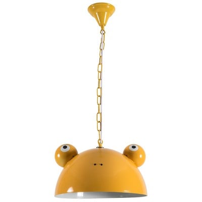 Pendant Kids Light 1xE27 Frog Yellow