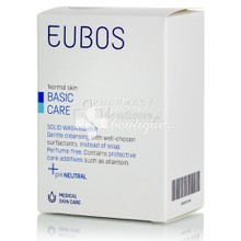 Eubos Basic Care Solid Washing Bar - Στερεή Πλάκα Πλυσίματος, 125gr