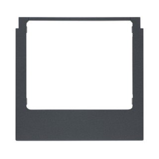 Touch Control Front Anthracite with Rectangle Edge