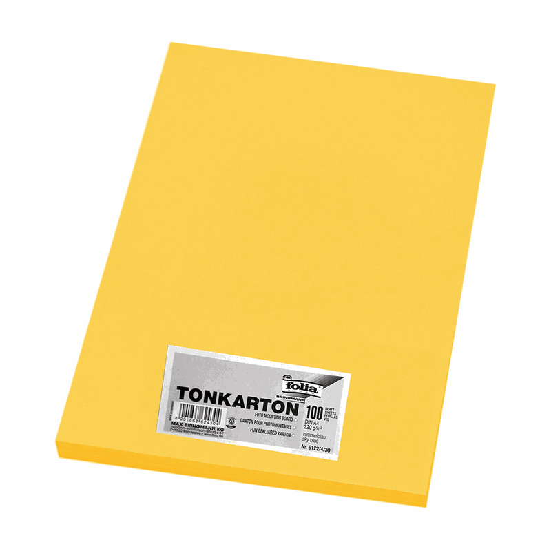 Recollections Yellow Cardstock