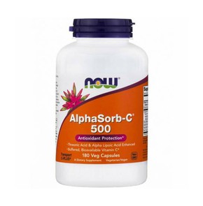 Now Foods AlphaSorb-C 500mg-Συμπλήρωμα Διατροφής μ