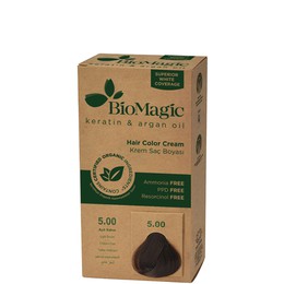 Biomagic Hair Color Cream 5.00 - Light Brown 60ml