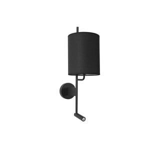 Wall Light  with Switch On/Off E27 Black Yama 9180