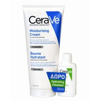 CeraVe Moisturizing Cream 177ml & Δώρο Hydrating C