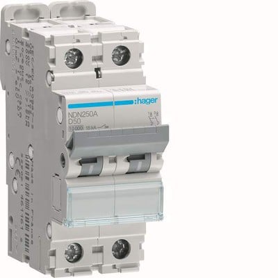 Circuit Breaker D 10Ka 2P 50A