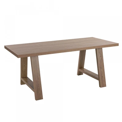 DELTA ΤΡΑΠΕΖΙ SONOMA ΣΚΟΥΡΟ 180x85xΗ75cm