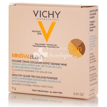Vichy Mineralblend Healthy Glow Tri-Color Powder (Tan), 9gr