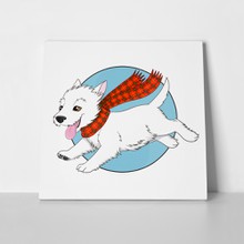 West highland white terrier running 339068759 a