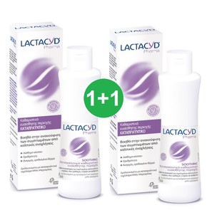1+1 Lactacyd Soothing Intimate Wash, 2x250ml (5391